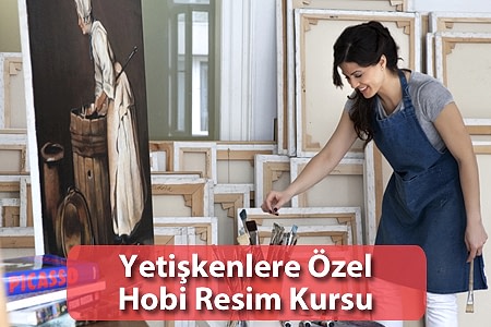 Yetişkinlere Özel Hobi Resim Kursu
